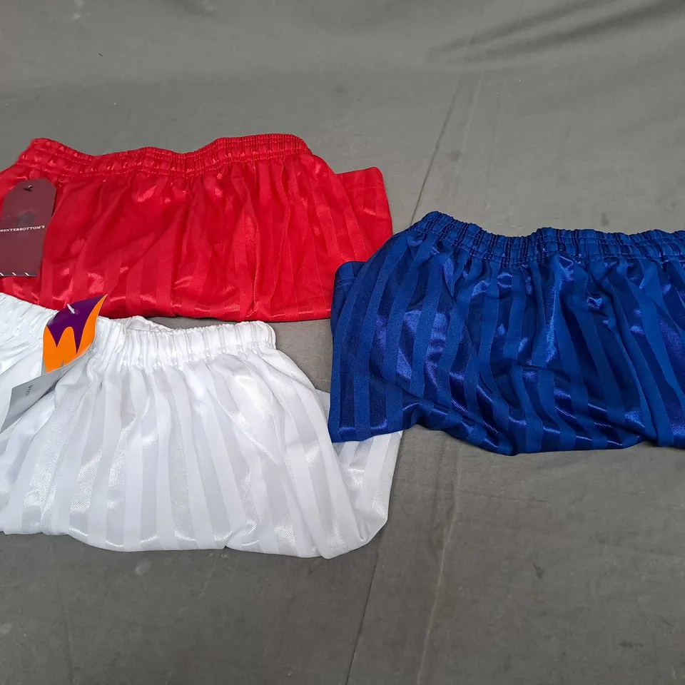 BOX OF APPROXIMATELY 40 ASSORTED WINTERBOTTOM SHORTS IN VARIOUS SIZES & COLOURS 