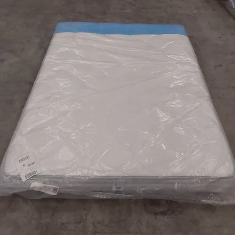 BAGGED DESIGNER DOUBLE 135cm AIRSPRUNG LUXURY QUILTED MEDIUM MATTRESS