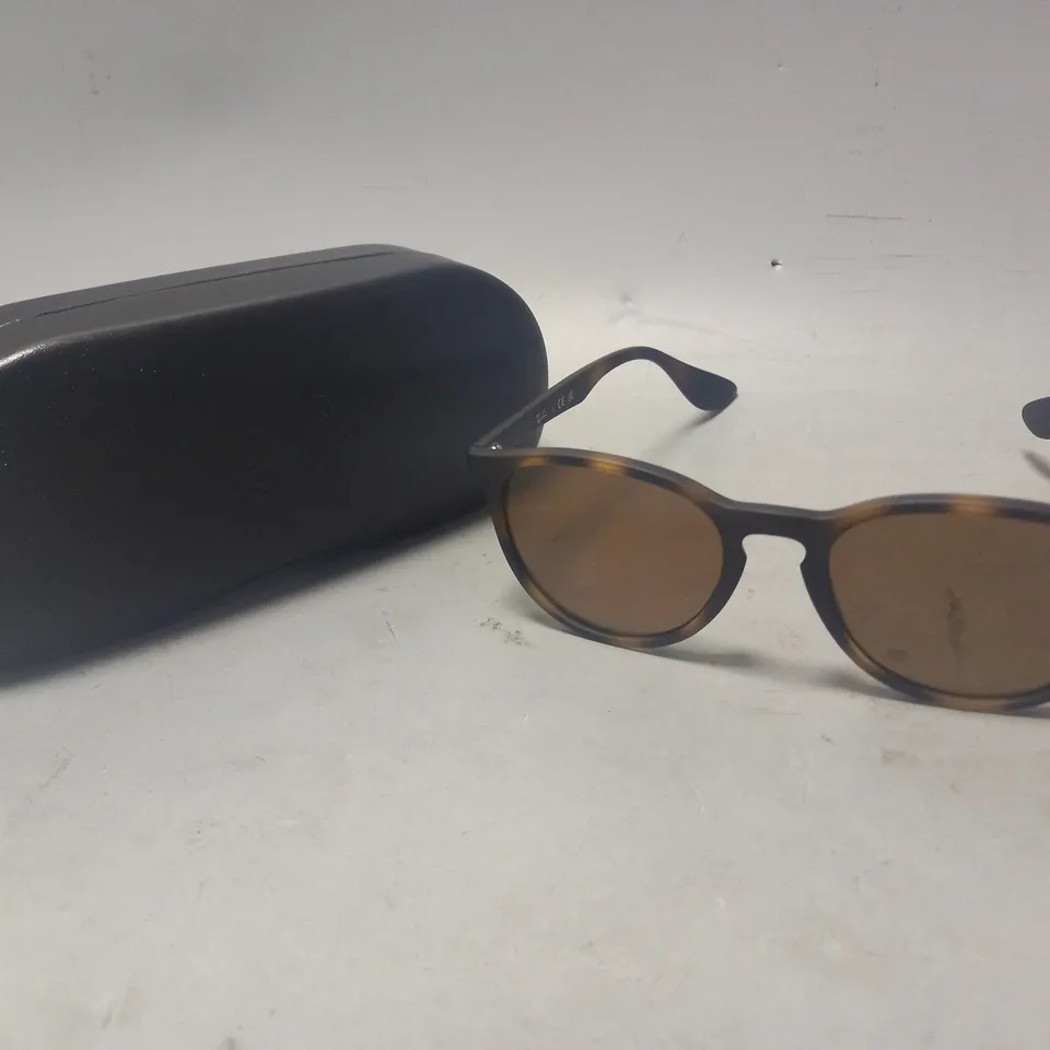 RAY-BAN PRESCRIPTION GLASSES W. HAVANA STYLE ROUNDED FRAME IN DARK TORTOISE SHELL COLOUR
