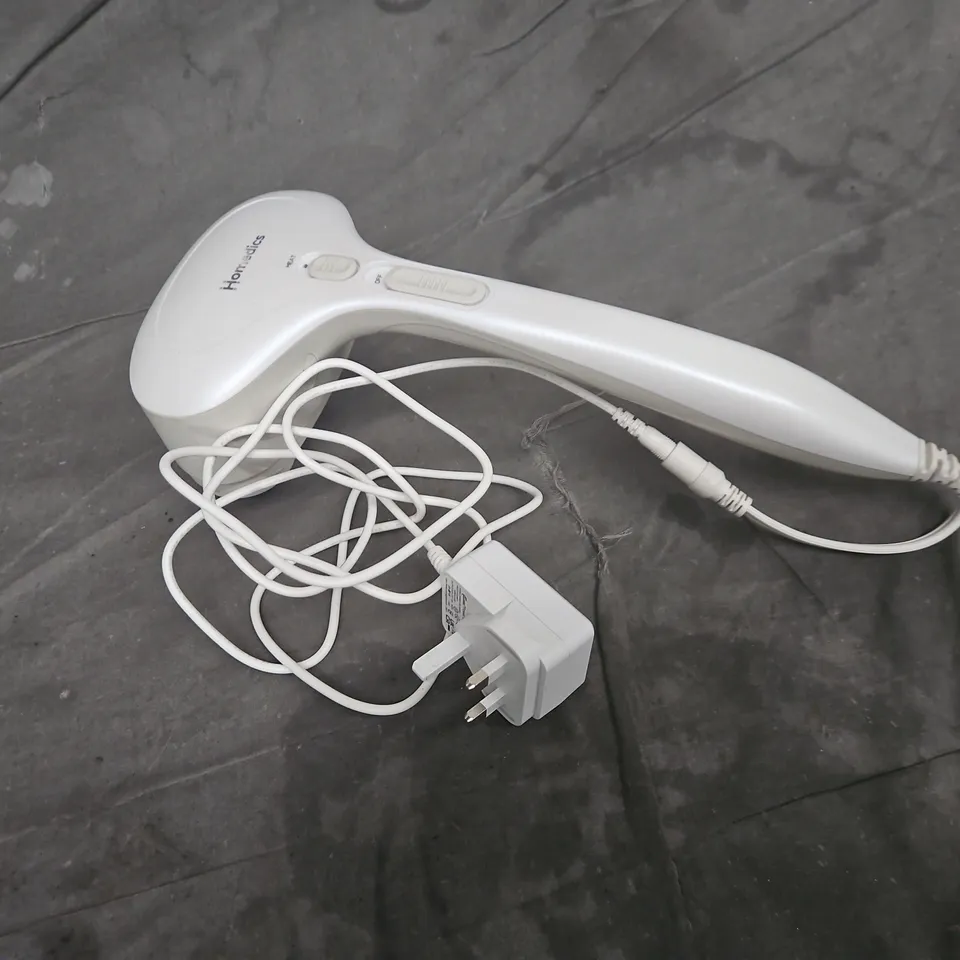 BOXED HOMEDICS COMPACT PERCUSSION MASSAGER WITH HEAT PA-MHA