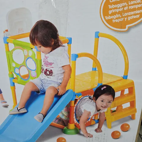 BOXED GROW'N UP CLIMB N SLIDE GYM