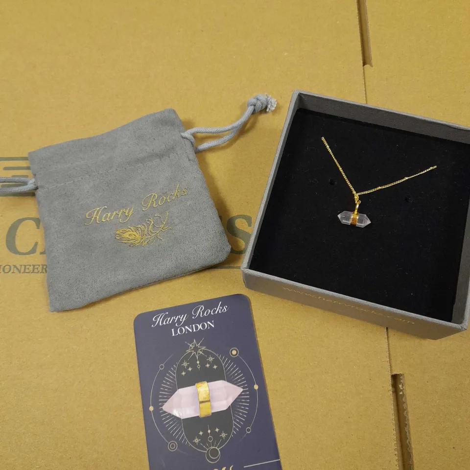 HARRY ROCKS LONDON THE BALANCE ROCK NECKLACE