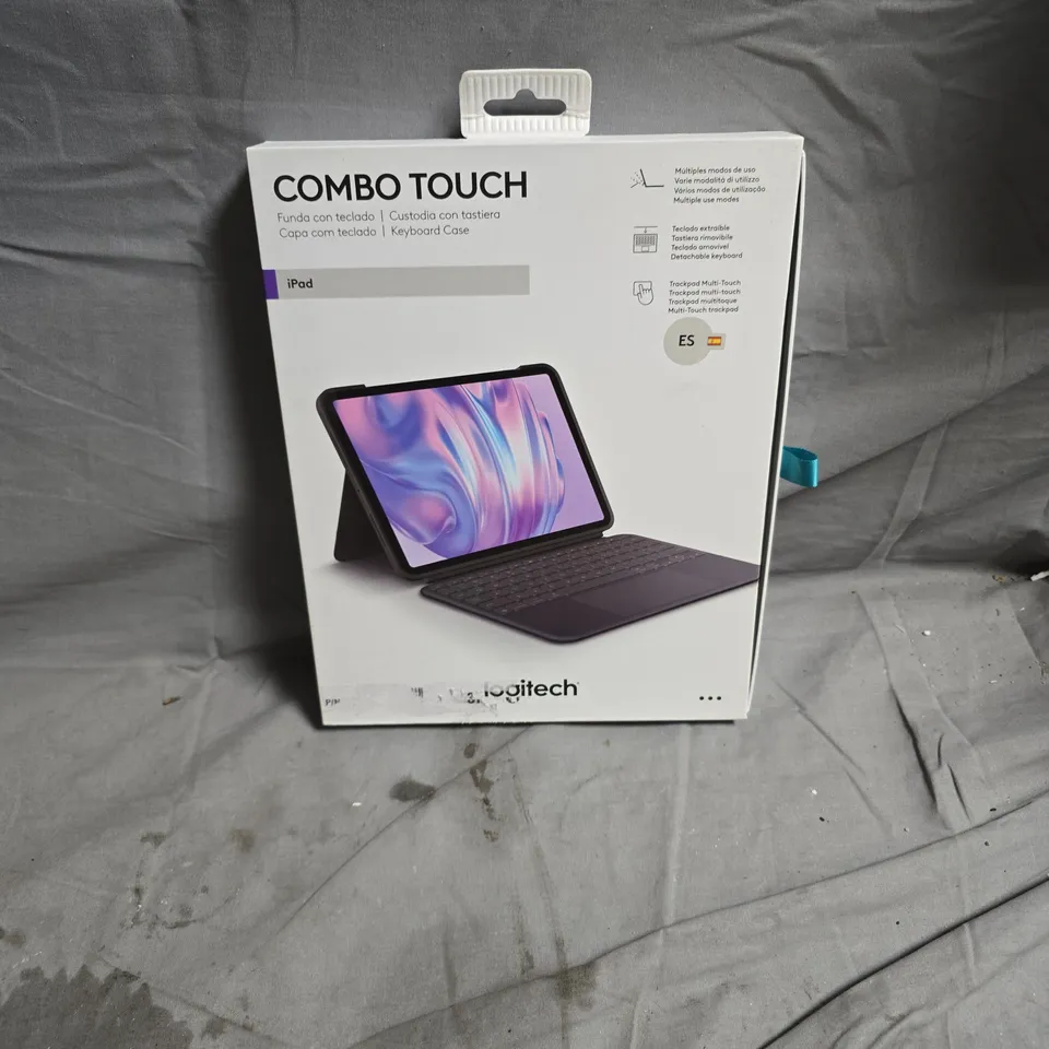 5 X LOGITECH COMBO TOUCH KEYBOARD CASE FOR IPAD. NON UK PRODUCT VERSIONS