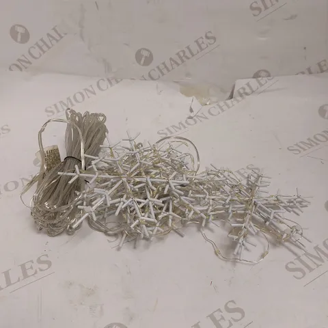 JOHN LEWIS ICE WHITE SNOWFLAKE LED LIGHTS