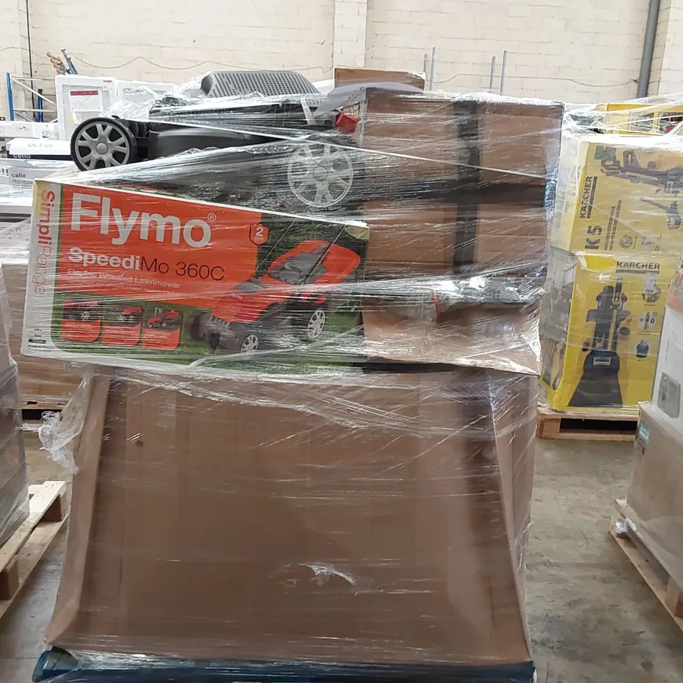 PALLET OF APPROXIMATELY 15 UNPROCESSED RAW RETURN HOUSEHOLD AND ELECTRICAL GOODS TO INCLUDE;