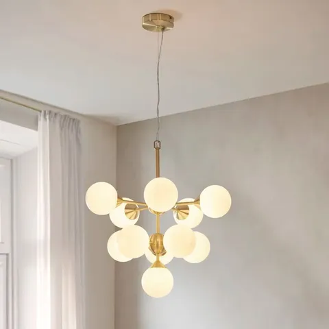 BOXED JAXON 11-LIGHT SPUTNIK CHANDELIER (1 BOX)