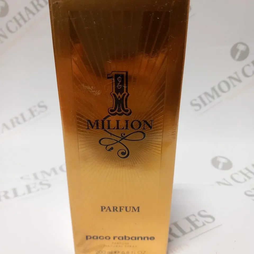 BOXED AND SEALED PACO RABANNE 1 MILLION PARFUM NATURAL SPRAY 200ML