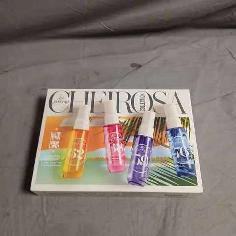 SEALED SOL DE JANEIRO CHEIROSA 62 PERFUME MIST DISCOVERY SET – 4 X 30ML – LIMITED EDITION