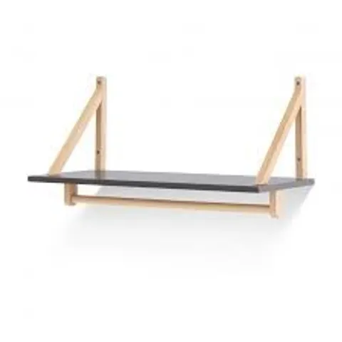 BOXED OBABY MAYA SHELF - SLATE WITH NATURAL (1 BOX)