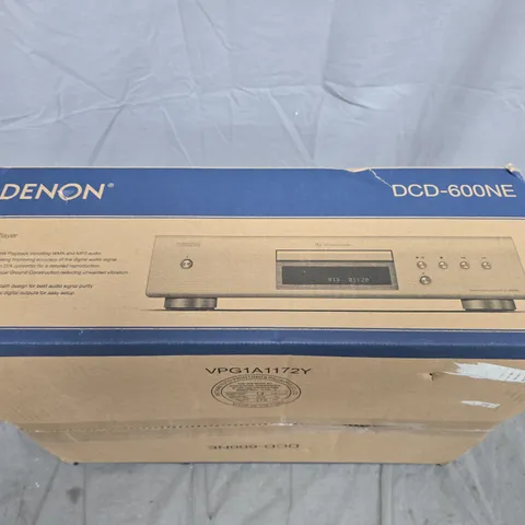 DENON DCD-600NE CD PLAYER – BOXED