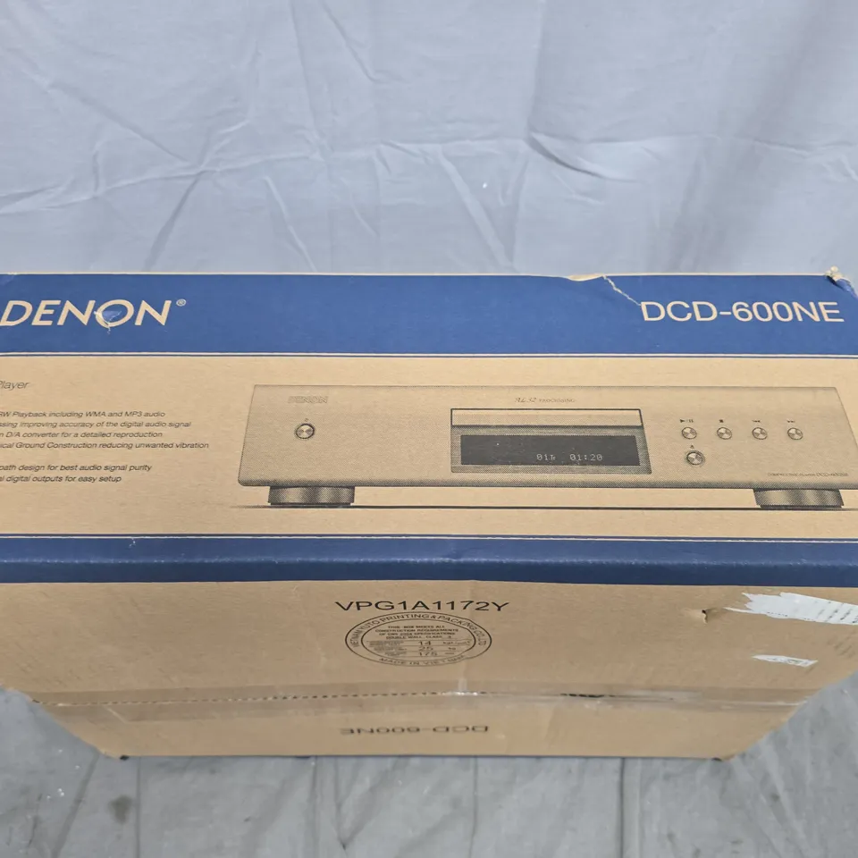 DENON DCD-600NE CD PLAYER – BOXED