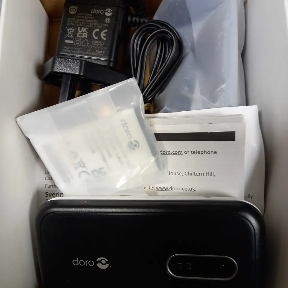 DORO 6620 2.8" 3G CLAMSHELL BIG BUTTON MOBILE SENIORS