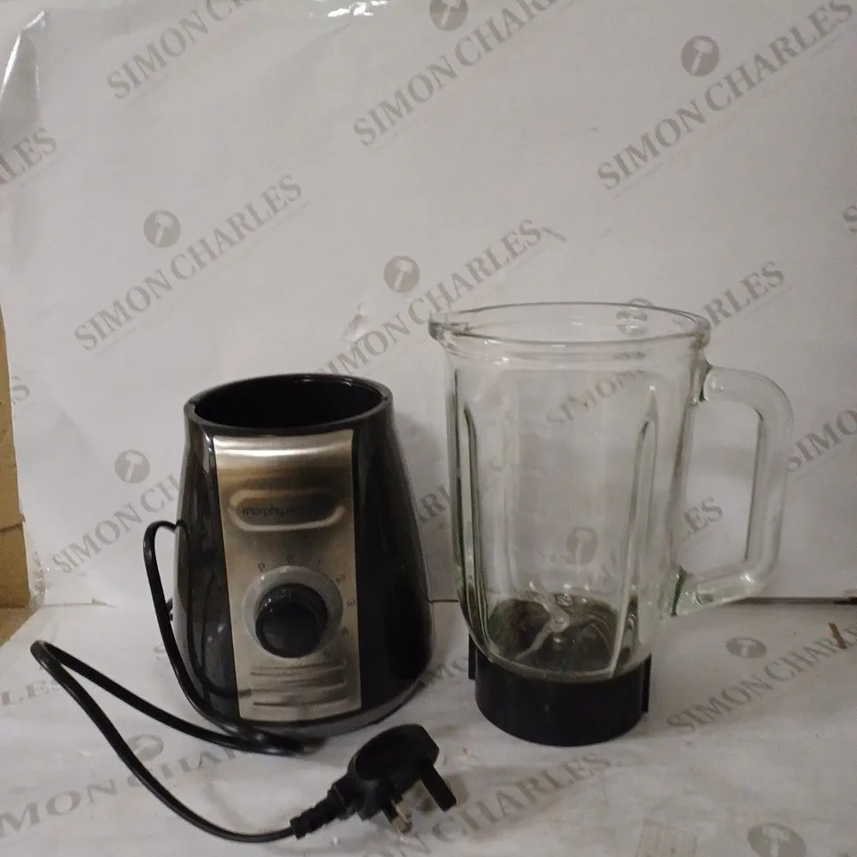 MORPHY RICHARDS TOTAL CONTROL GLASS TABLE BLENDER