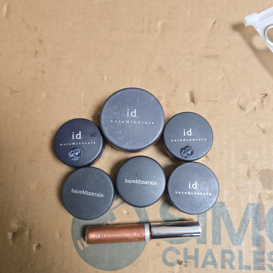 7 ASSORTED BAREMINERALS COSMETICS 