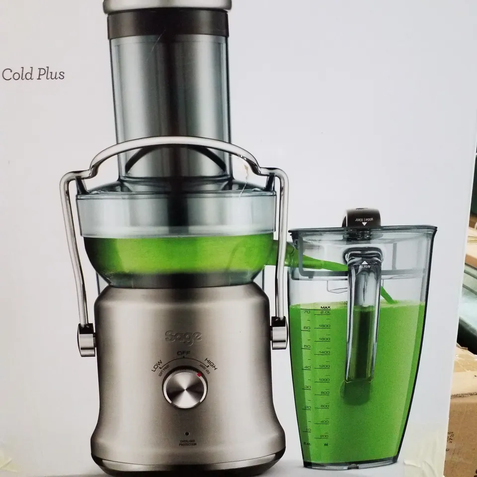 BOXED SAGE NUTRI JUICER COLD PLUS