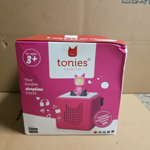 TONIES STARTER SET – PINK BOXED