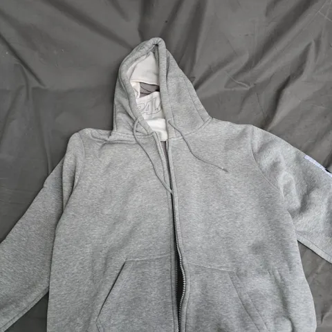 PALACE GREY ZIP HOODIE WITH THINSULATE INSULATION β SIZE S