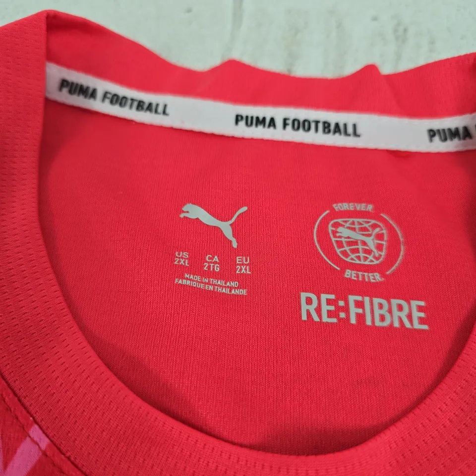 PUMA DERBY COUNTY FOOTBALL CLUB JERSEY SIZE EU XXL