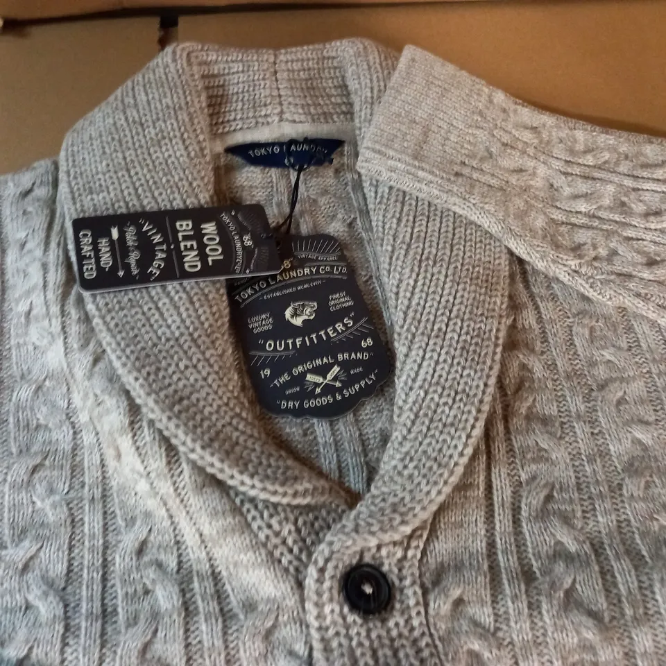 TOKYO LAUNDRY WOOL BLEND CARDIGAN - XL