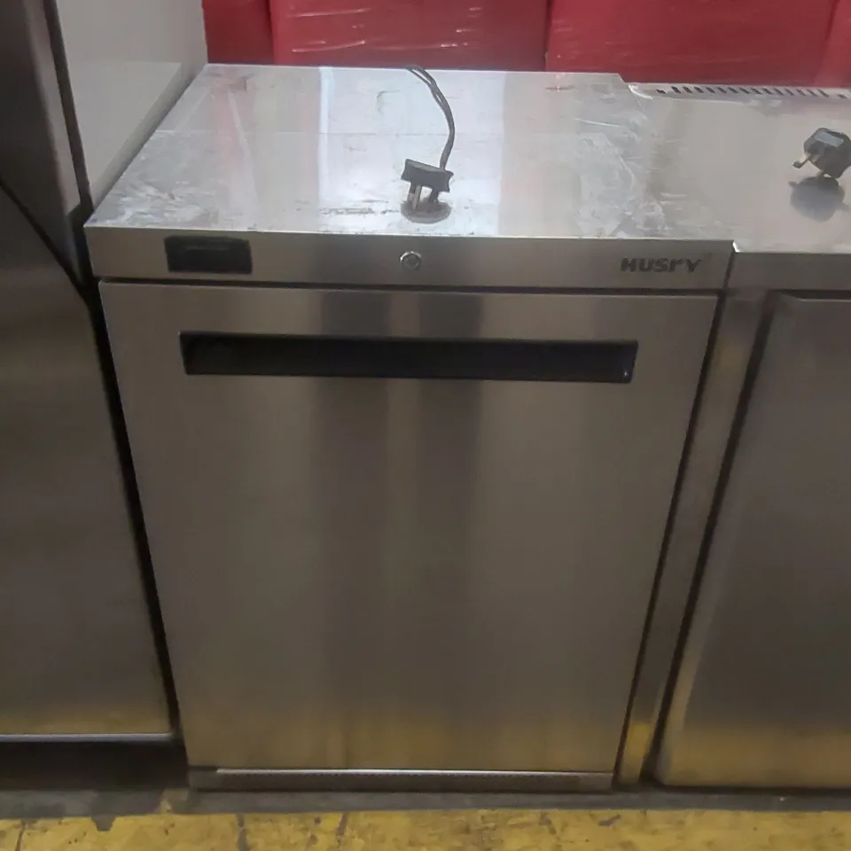HUSKY FSS2H-SD-SS-UK-HU COMMERCIAL STAINLESS STEEL UNDER COUNTER FREEZER