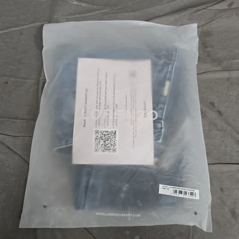 BAGGED LORENZO VERATTI JEANS – MID BLUE WASH, FLARED STYLE – SIZE 30