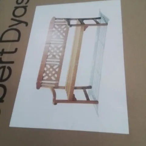 BOXED ROBERT DAYS FENCE 3 SEATER BENCH