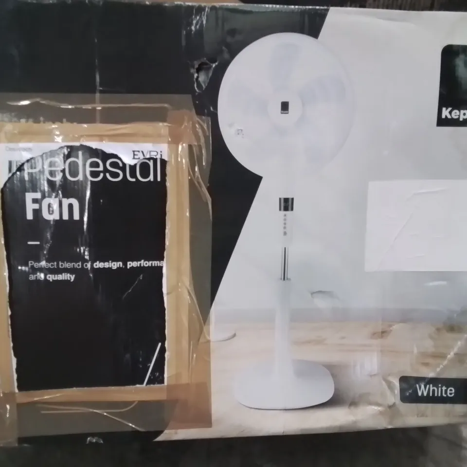 BOXED KEPLIN PEDESTAL FAN