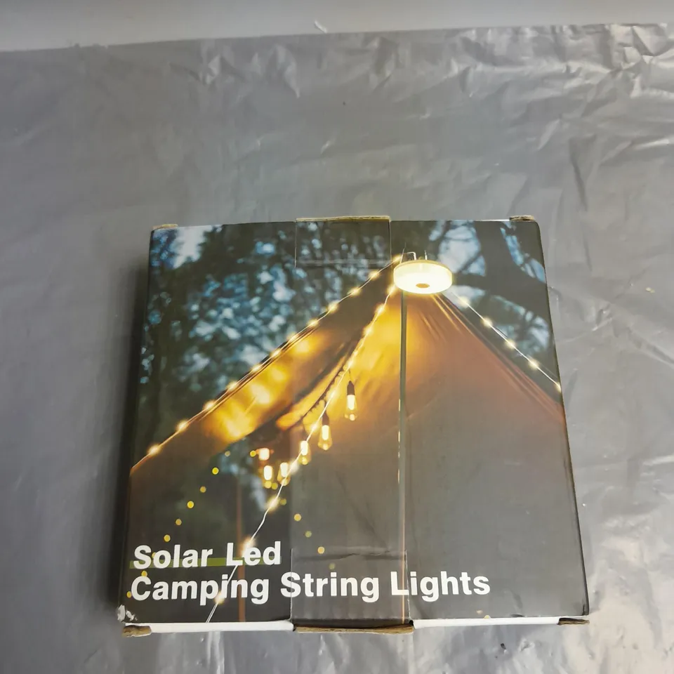 BOXED SOLAR LED CAMPING STRING LIGHTS