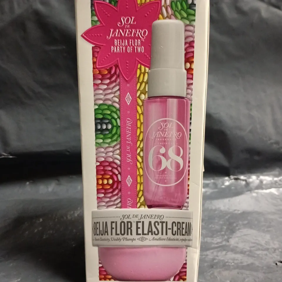 SOL DE JANEIRO BEIJA FLOR PARTY OF TWO - PERFUME MIST & ELASTI-CREAM DUO