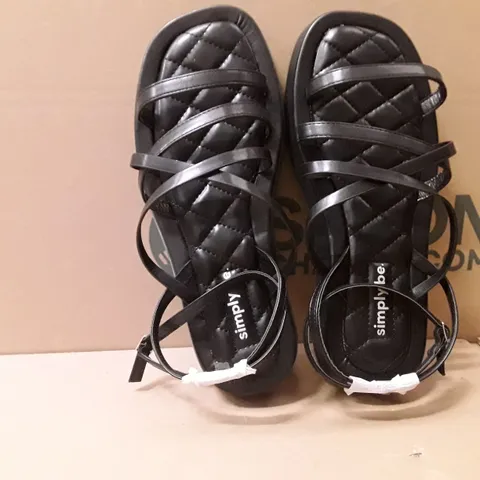 BOXED BRAND NEW SIMPLY BE PHOEBE EX WIDE SCANDALS SIZE 9 BLACK COLOUR APPROXIMATELY 6 PAIRS