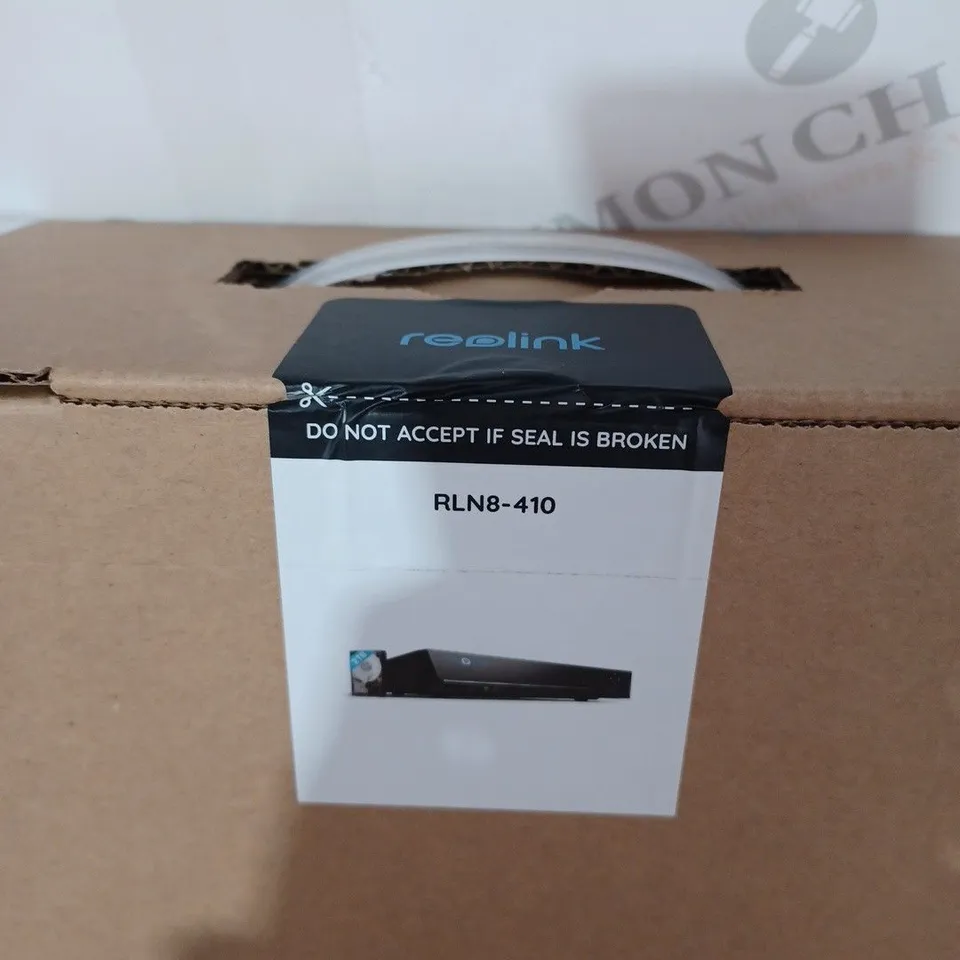 BOXED AND SEALED REOLINK RLN8-410 4K 8 CHANNEL NETWORK VIDEO RECORDER 