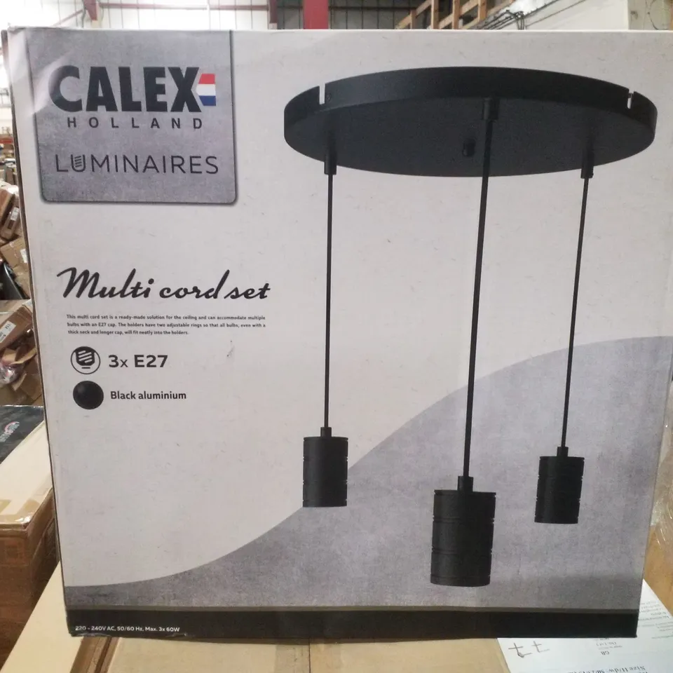 BOXED CALEX LUMINAIRES MULTI COREL SET 