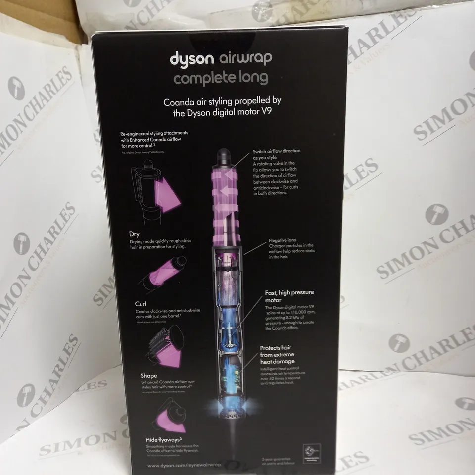 BOXED DYSON AIRWRAP COMPLETE LONG 