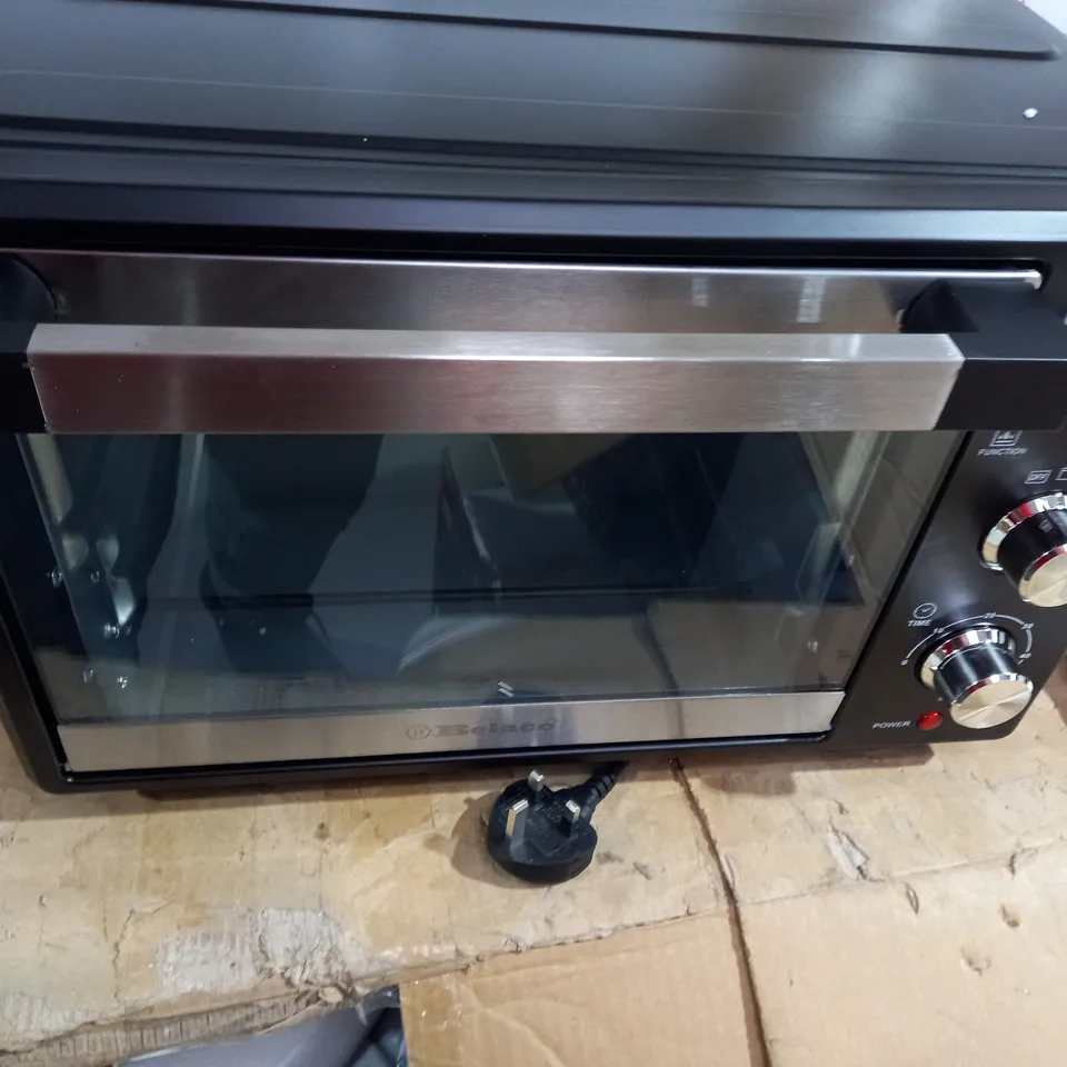 BELACO TOASTER OVEN TABLETOP COOKING BAKING PORTABLE OVEN ROTISEERIE