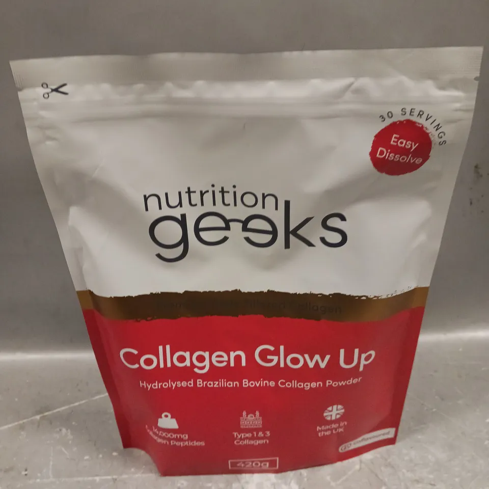 NUTRITION GEEKS COLLAGEN GLOW UP (420g)