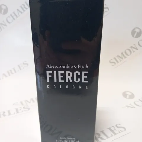 BOXED AND SEALED ABERCROMBIE AND FITCH FIERCE COLOGNE EAU DE COLOGNE 200ML