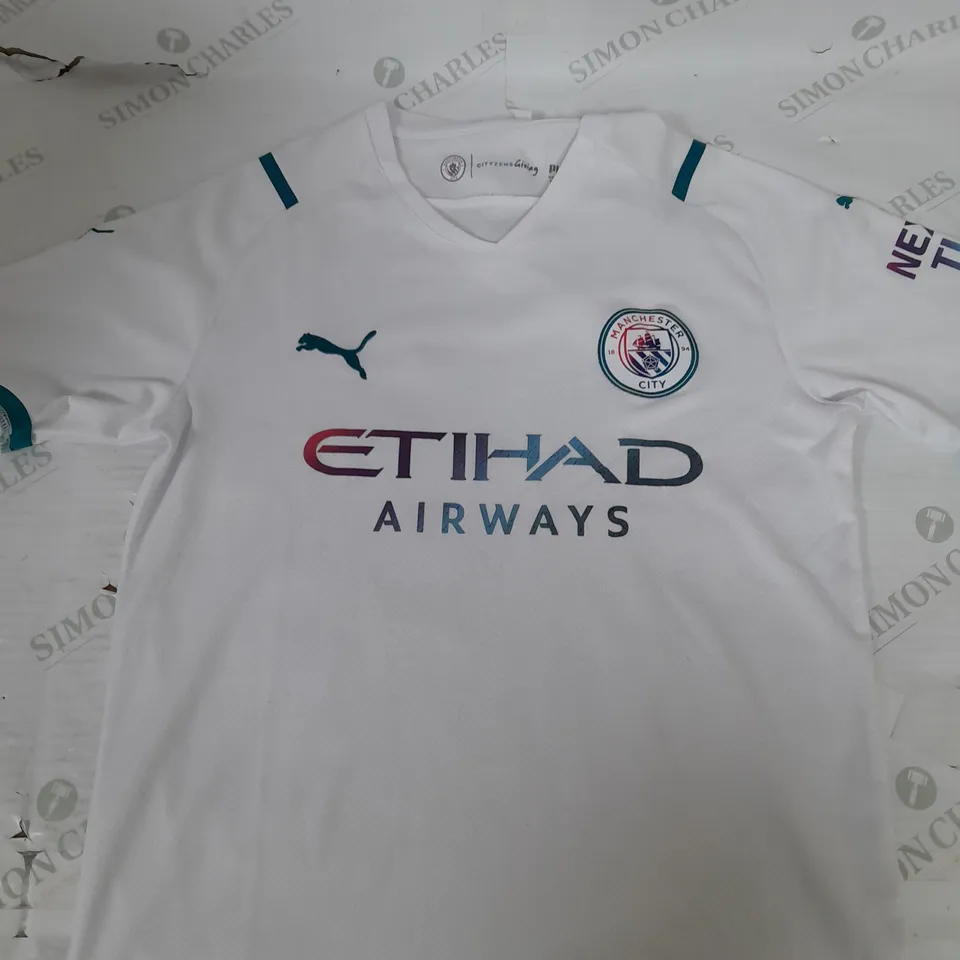 MANCHESTER CITY FC AWAY SHIRT SIZE S