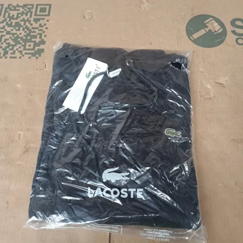 LACOSTE CLASSIC FIT NAVY HOODIE – MEN'S UK L (US L)