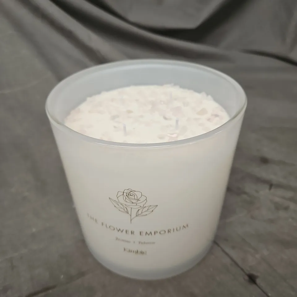 BOXED KIMBIE THE FLOWER EMPORIUM CANDLE - JASMINE & TUBEROSE - 1.4KG