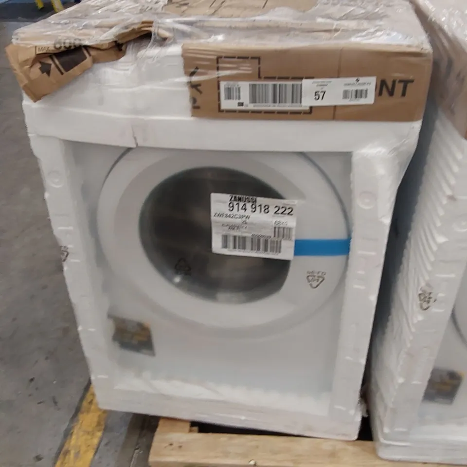 ZANUSSI ZWF842C3PW WASHING MACHINE, 8KG, 1400 SPIN, WHITE, C RATED