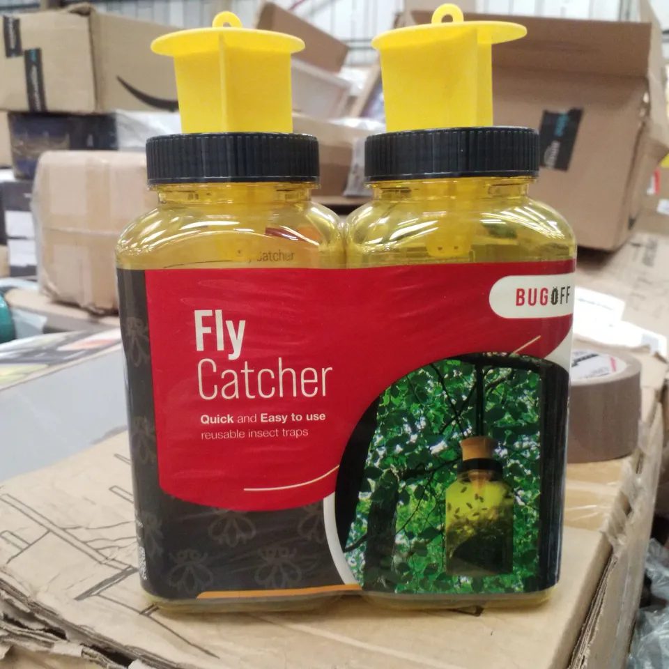 BOX CONTAINING 10 BUGOFF FLY CATCHERS 