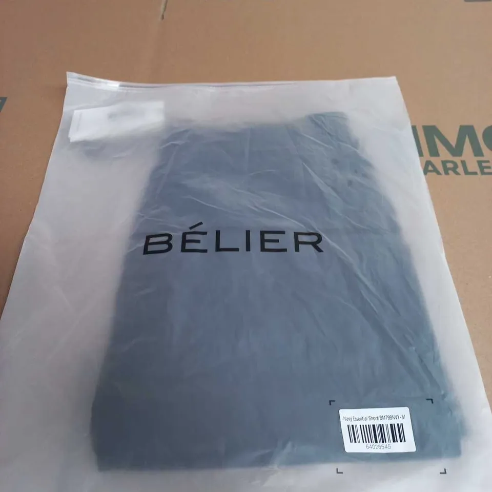 BÉLIER NAVY ESSENTIAL SHORT – SIZE M