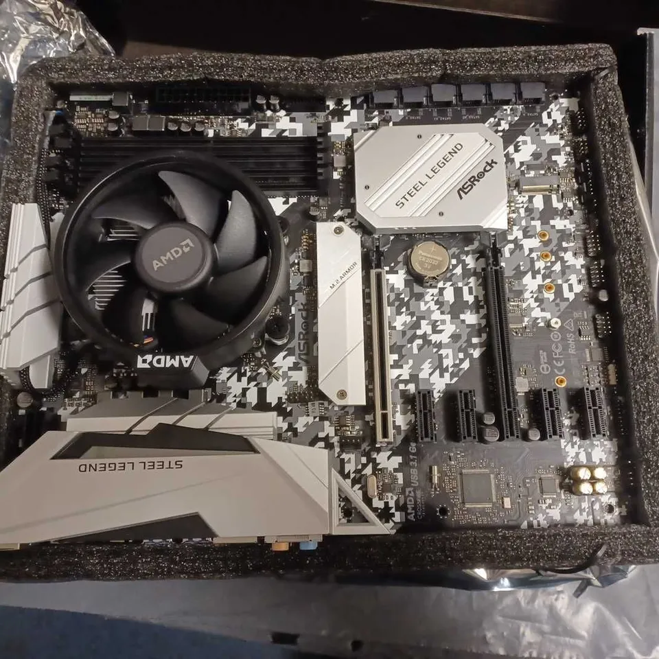 BOXED ASROCK B450 STEEL LEGEND AMD RYZEN 3000 MOTHER BOARD