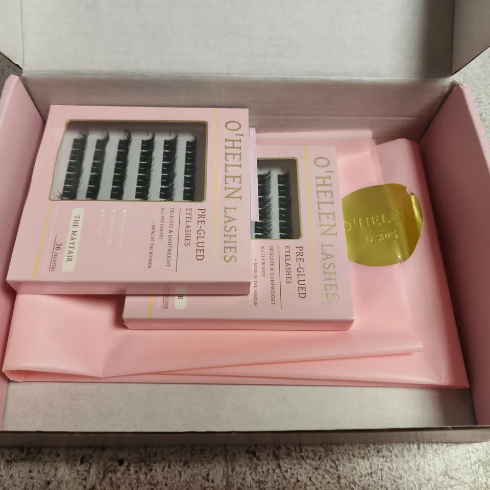 BOXED O'HELEN LASHES EYELASH EXTENSION KIT