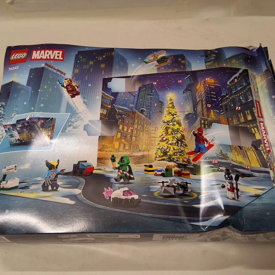 LEGO MARVEL ADVENT CALENDAR 76340 – 317 PIECES, BOXED (6+)
