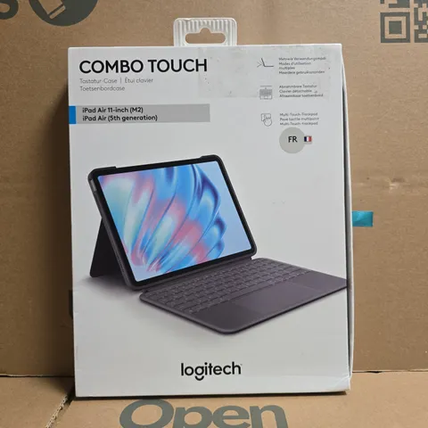LOGITECH COMBO TOUCH KEYBOARD CASE FOR IPAD AIR 11-INCH (M2) & IPAD AIR (5TH GENERATION) FRENCH