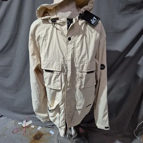 PEACEFUL HOOLIGAN NATHAN SANDBANK JACKET – MEN'S PARKA, XL