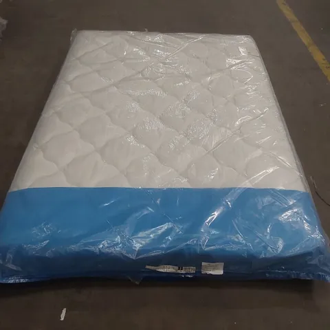 QUALITY BAGGED DOUBLE 135cm AIRSPRUNG LUXURY QUILTED MEDIUM MATTRESS