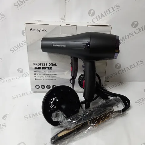 BOXED HAPPYGOO PROFESSIONAL HAIR DRYER