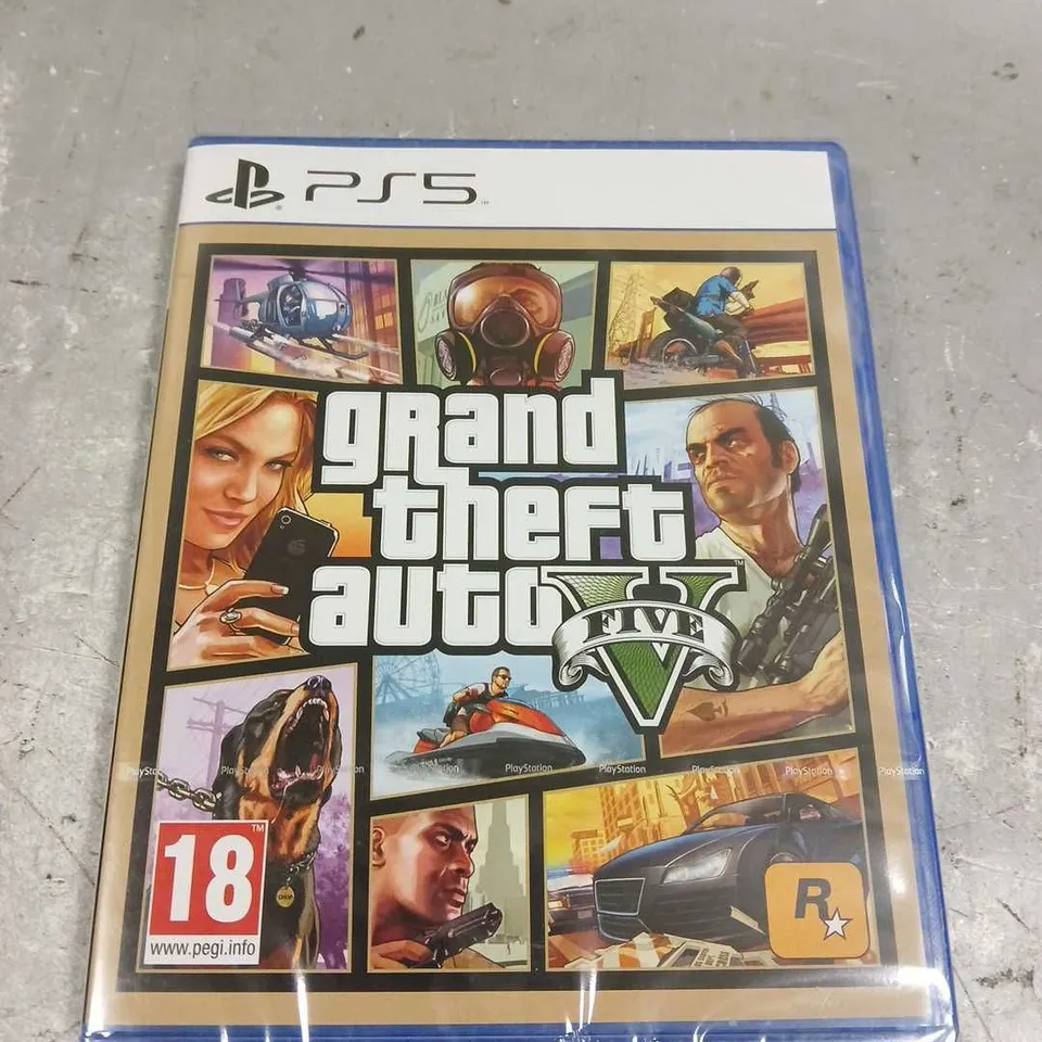 SEALED GTA V FOR PS5